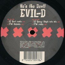 Evil-D ‎– He's The Devil