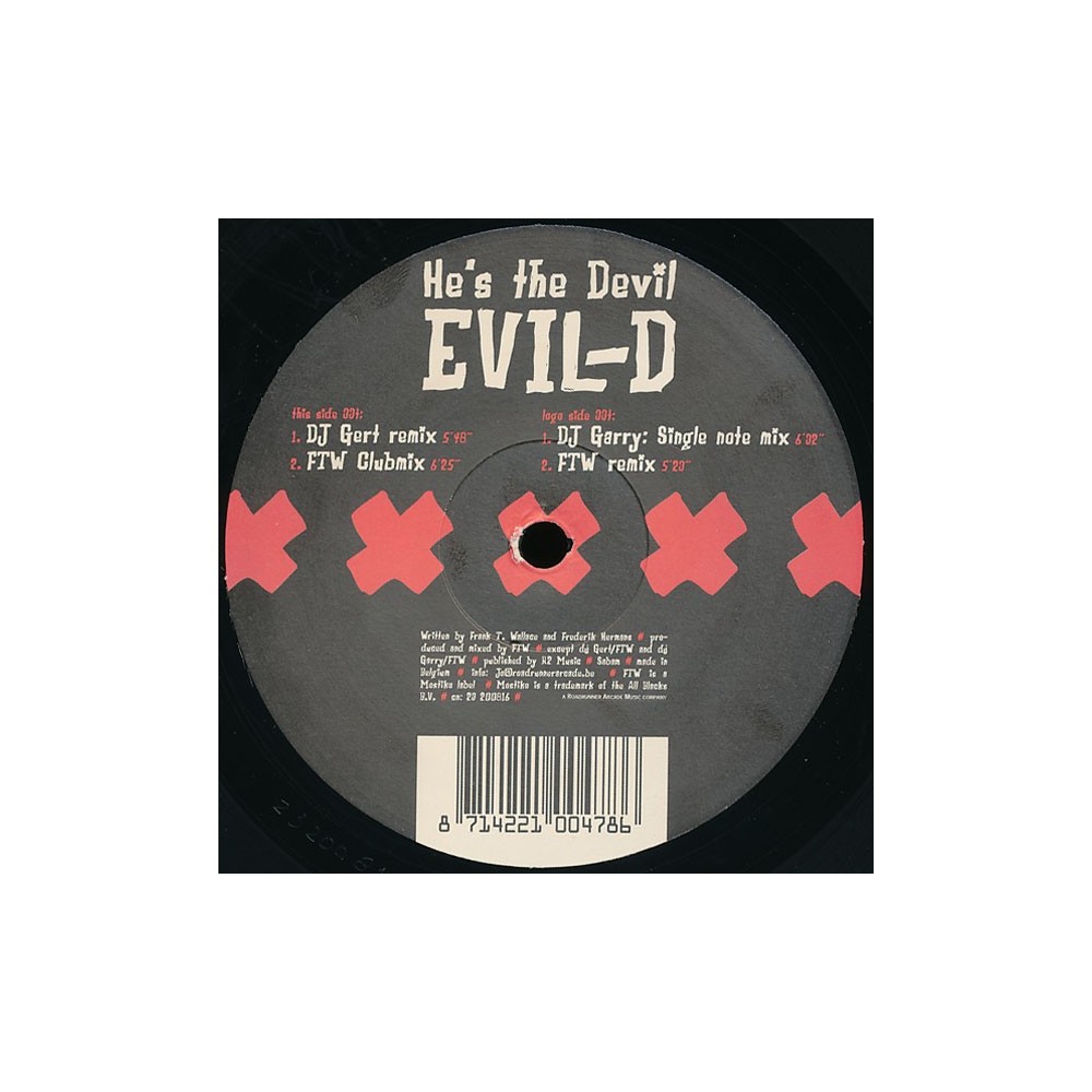 Evil-D ‎– He's The Devil