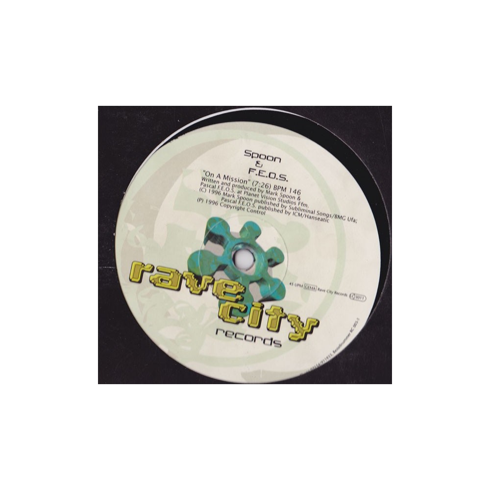 Mark Spoon & Pascal F.E.O.S. For Citizens Of Rave City ‎– The City - Bigger And Better 