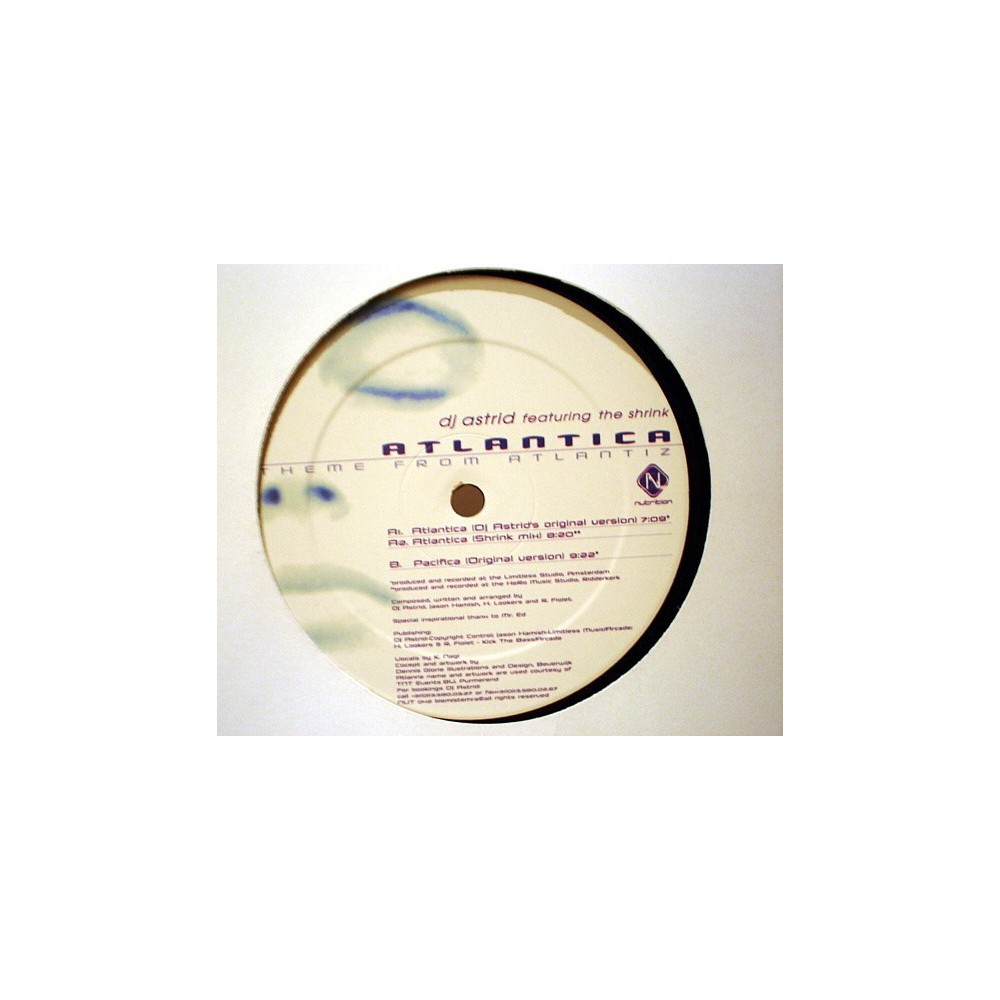 DJ Astrid ‎– Atlantica (Theme From Atlantiz )