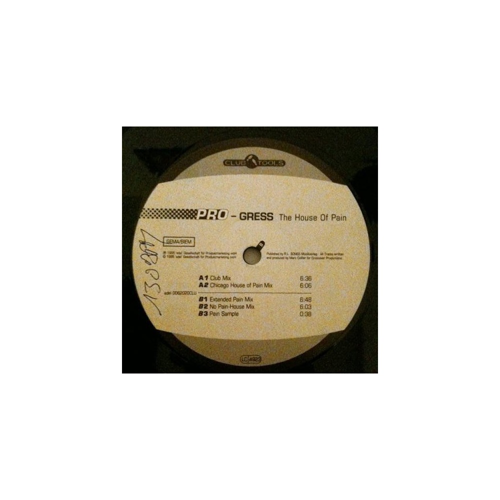Pro-Gress ‎– The House Of Pain