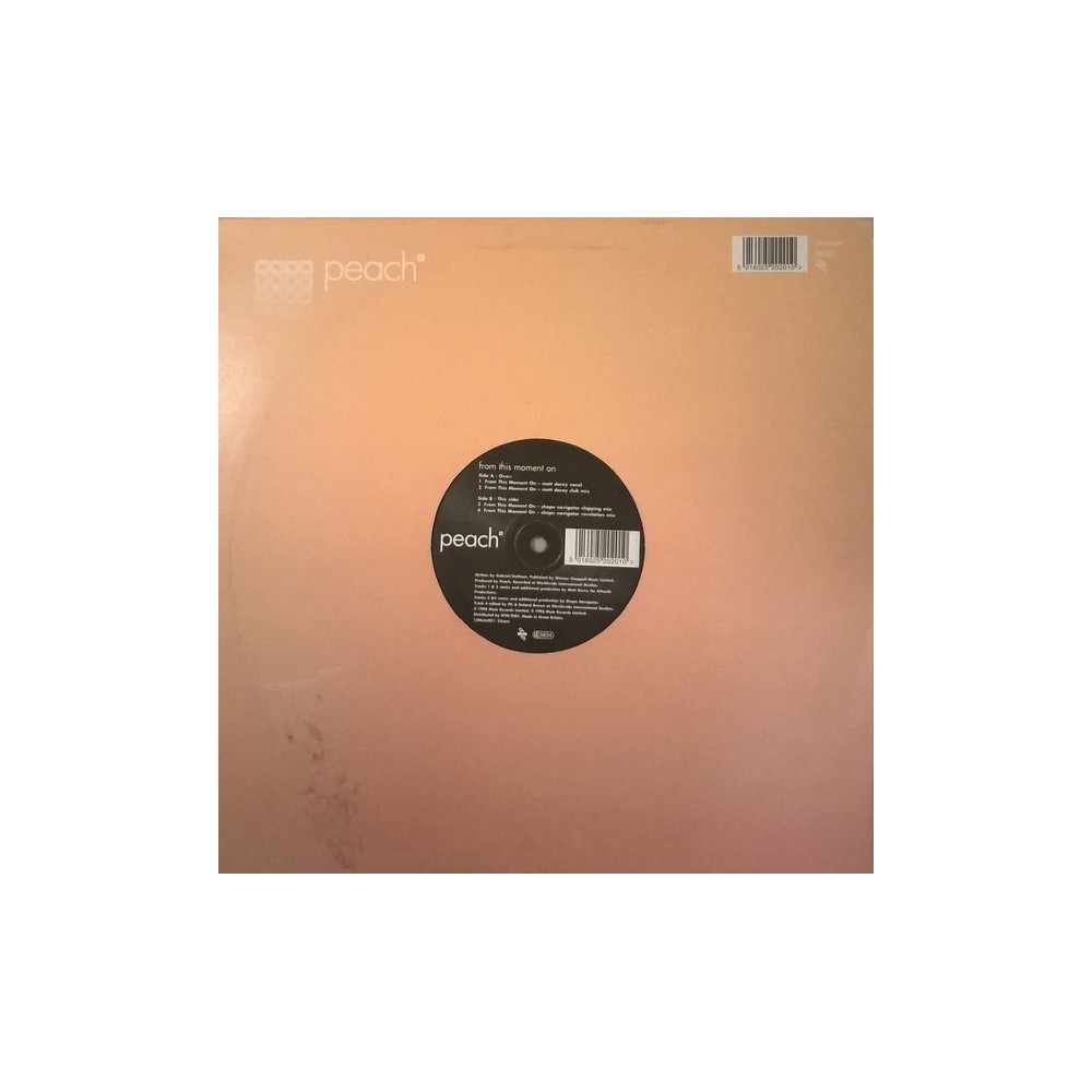 Peach ‎– From This Moment On