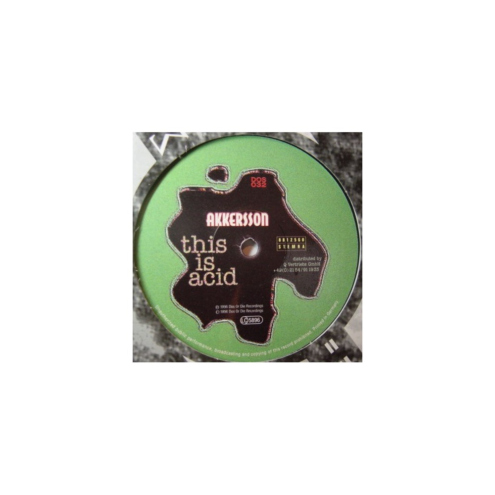 Akkersson ‎– This Is Acid 