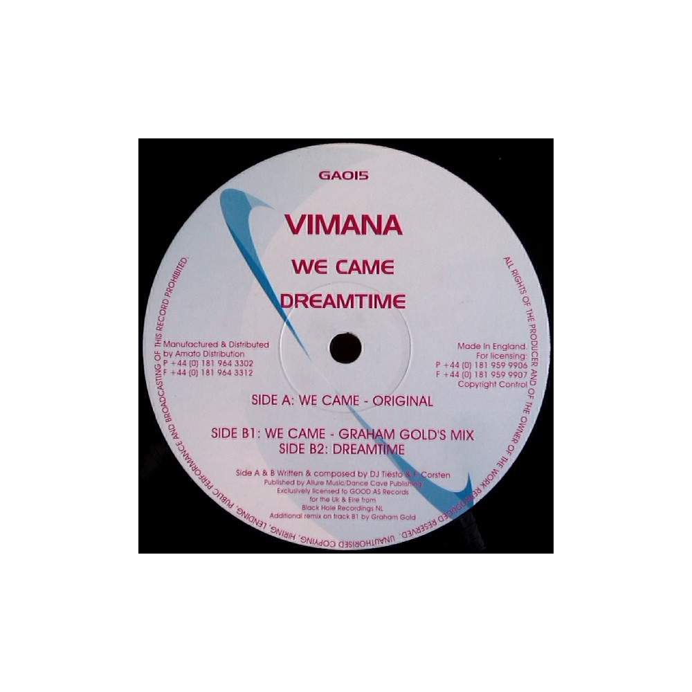 Vimana – We Came  (BLACKHOLE)