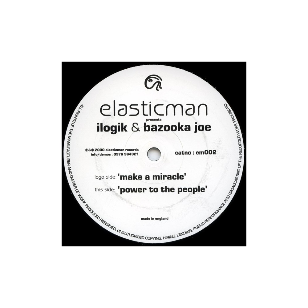 Ilogik & Bazooka Joe - Make A Miracle / Power To The People
