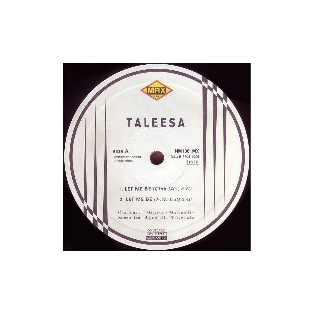 Taleesa – Let Me Be (SELLO MAX MUSIC)