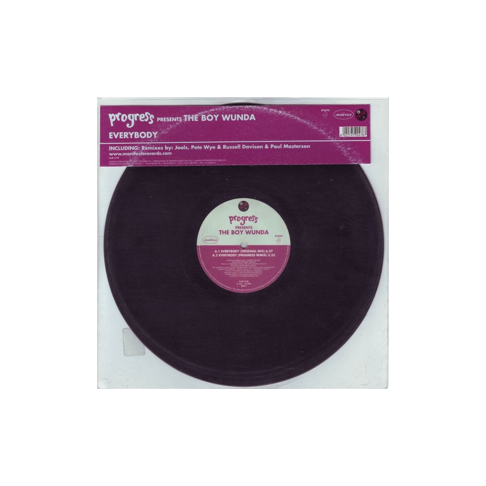 The Progress Presents Boy Wunda  - Everybody (BASE MÍTICA DEL 98¡¡¡)