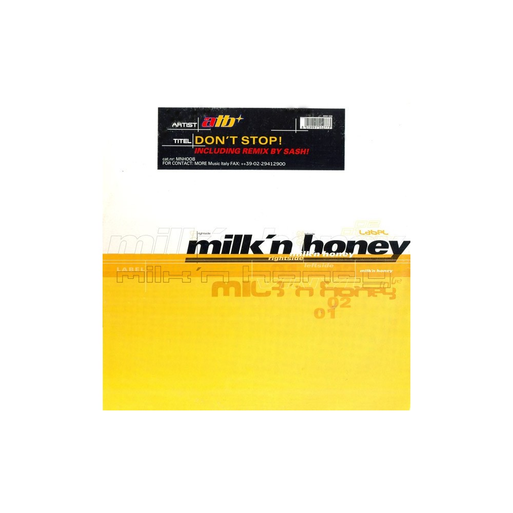 ATB – Don't Stop (COPIA NACIONAL¡)