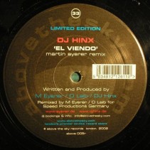 DJ Hinx - El Viento (TEST PRESSING)