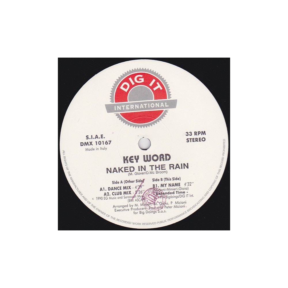 Key Word ‎– Naked In The Rain 