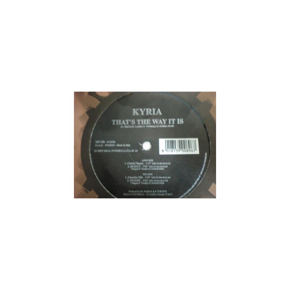 Kyria - That's The Way It Is(SUPERBUSCADO¡¡ COPIA IMPORT NUEVA ¡¡)