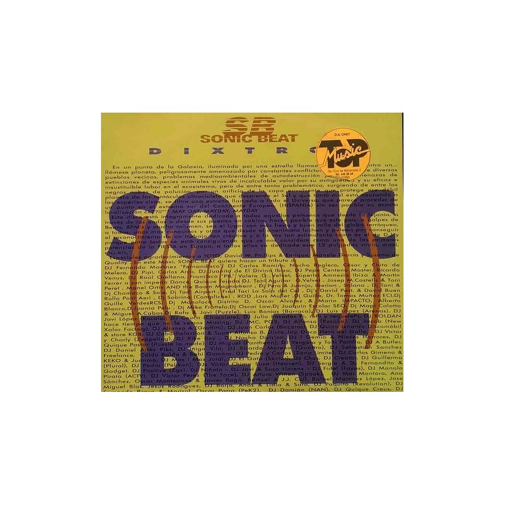 Sonic Beat ‎– Dixtroy 