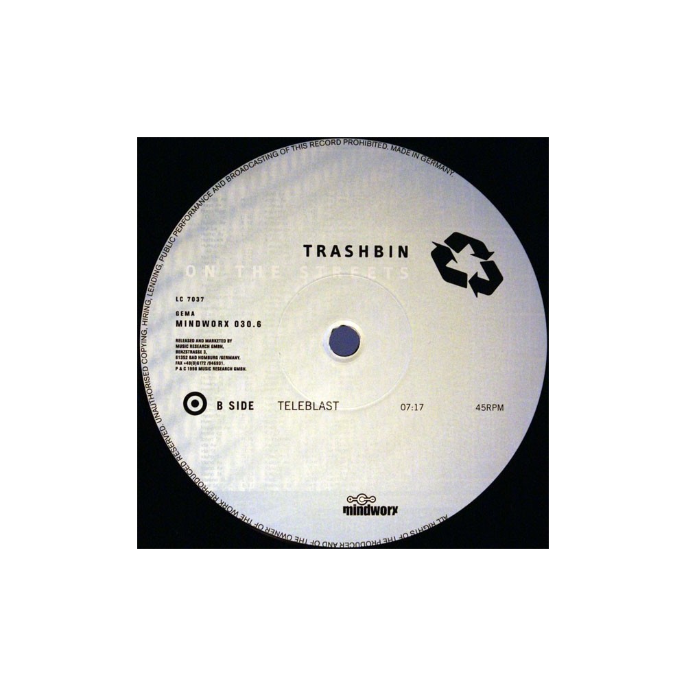  Trashbin ‎– On The Streets / Teleblast 