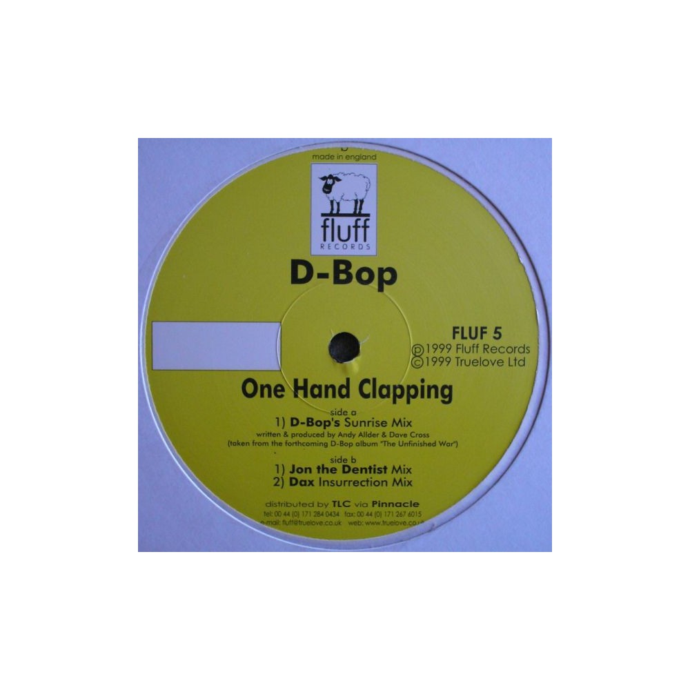 D-Bop ‎– One Hand Clapping