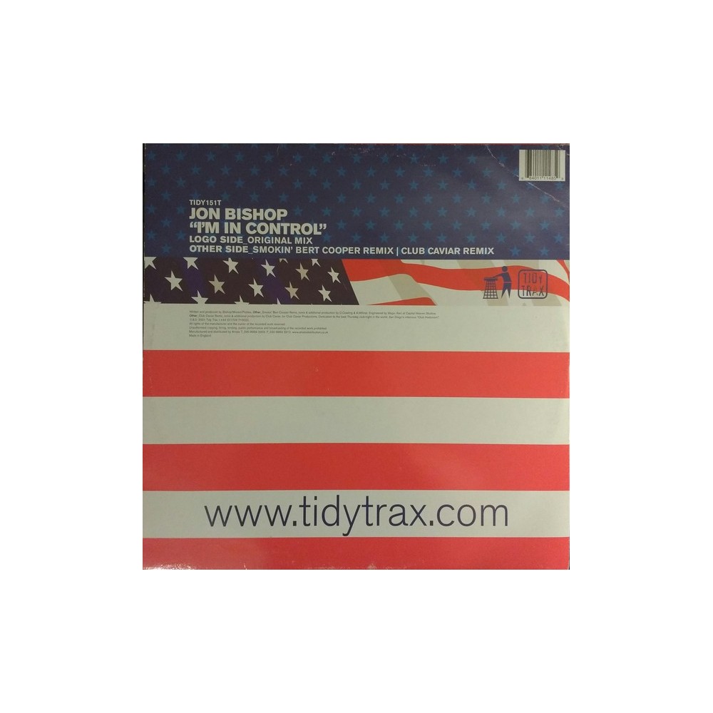 Jon Bishop - I'm In Control (LIMITE,ROCKOLA,RADI.....MUY BUENA¡¡)