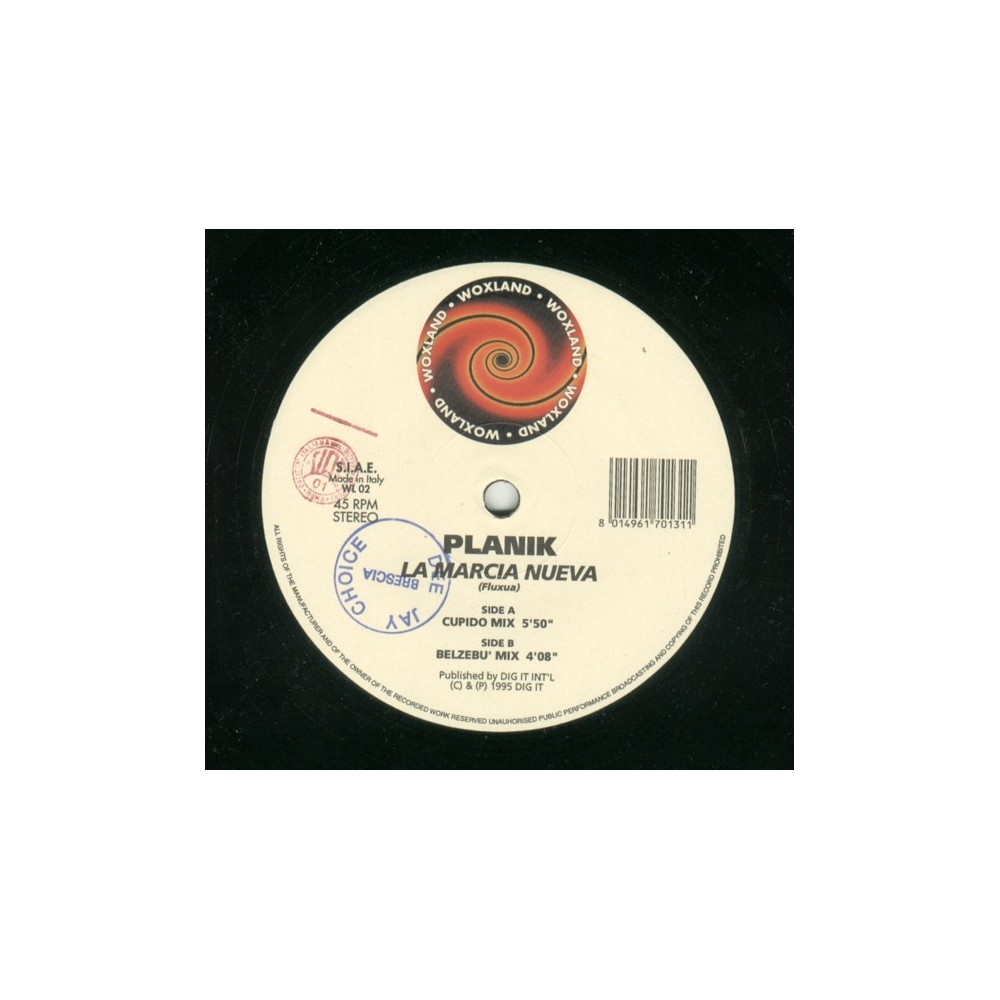 Planik ‎– La Marcia Nueva