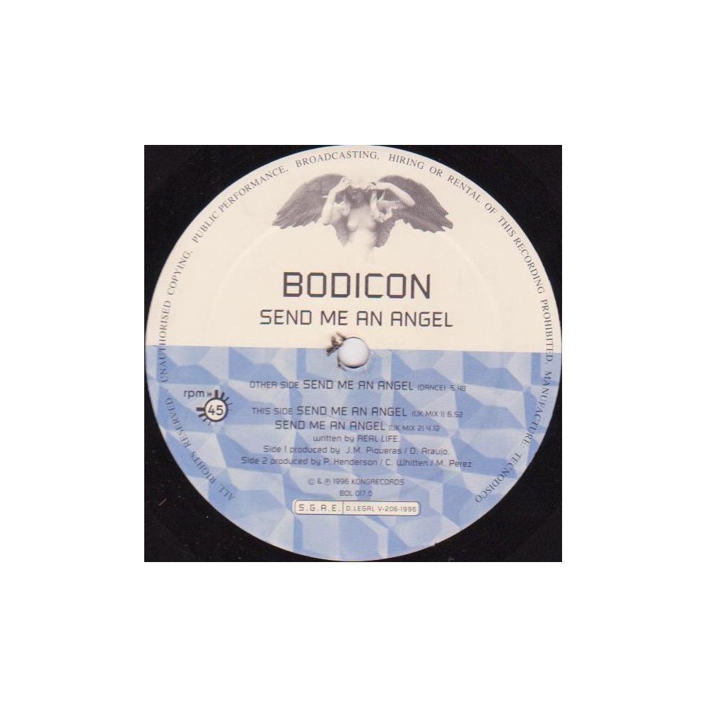 Bodicon ‎– Send Me An Angel 