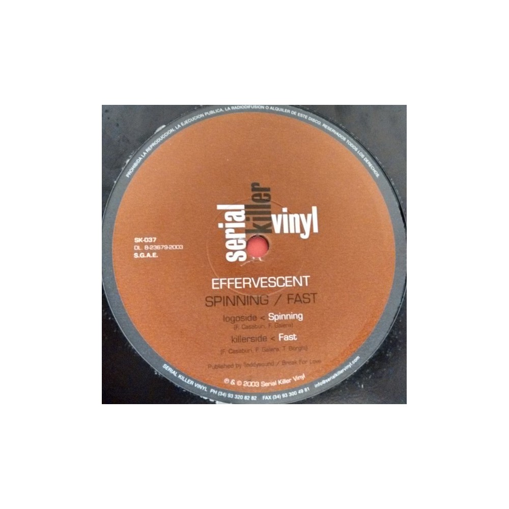 Effervescent ‎– Spinning 