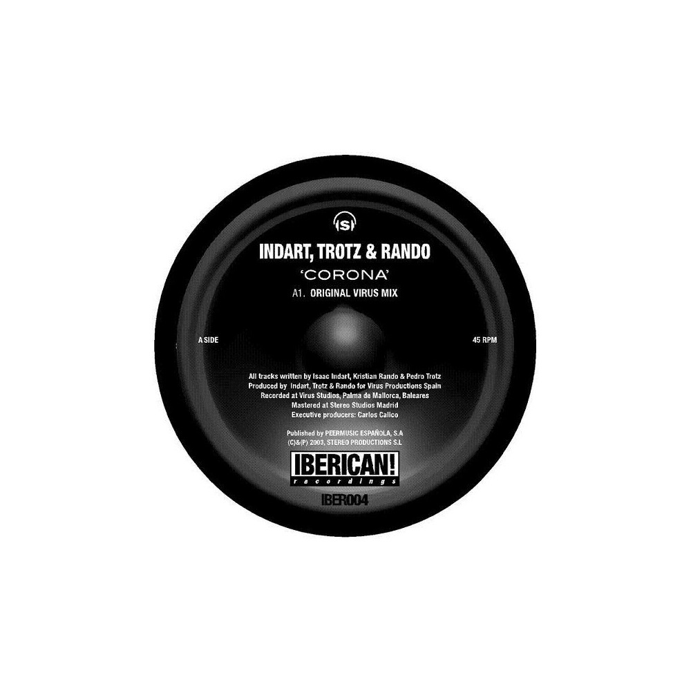 Indart, Trotz & Rando ‎– Corona 