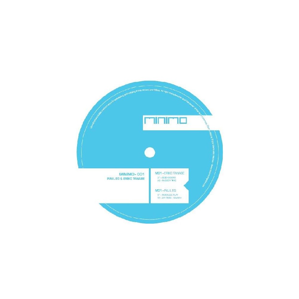 Paul Eg / Eriko Tanabe ‎– Minimo - 001 