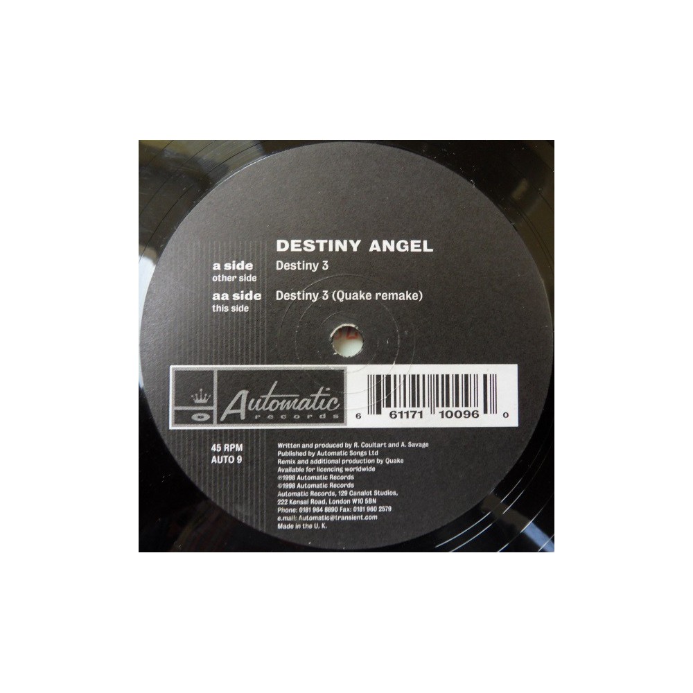 Destiny Angel ‎– Destiny 3 