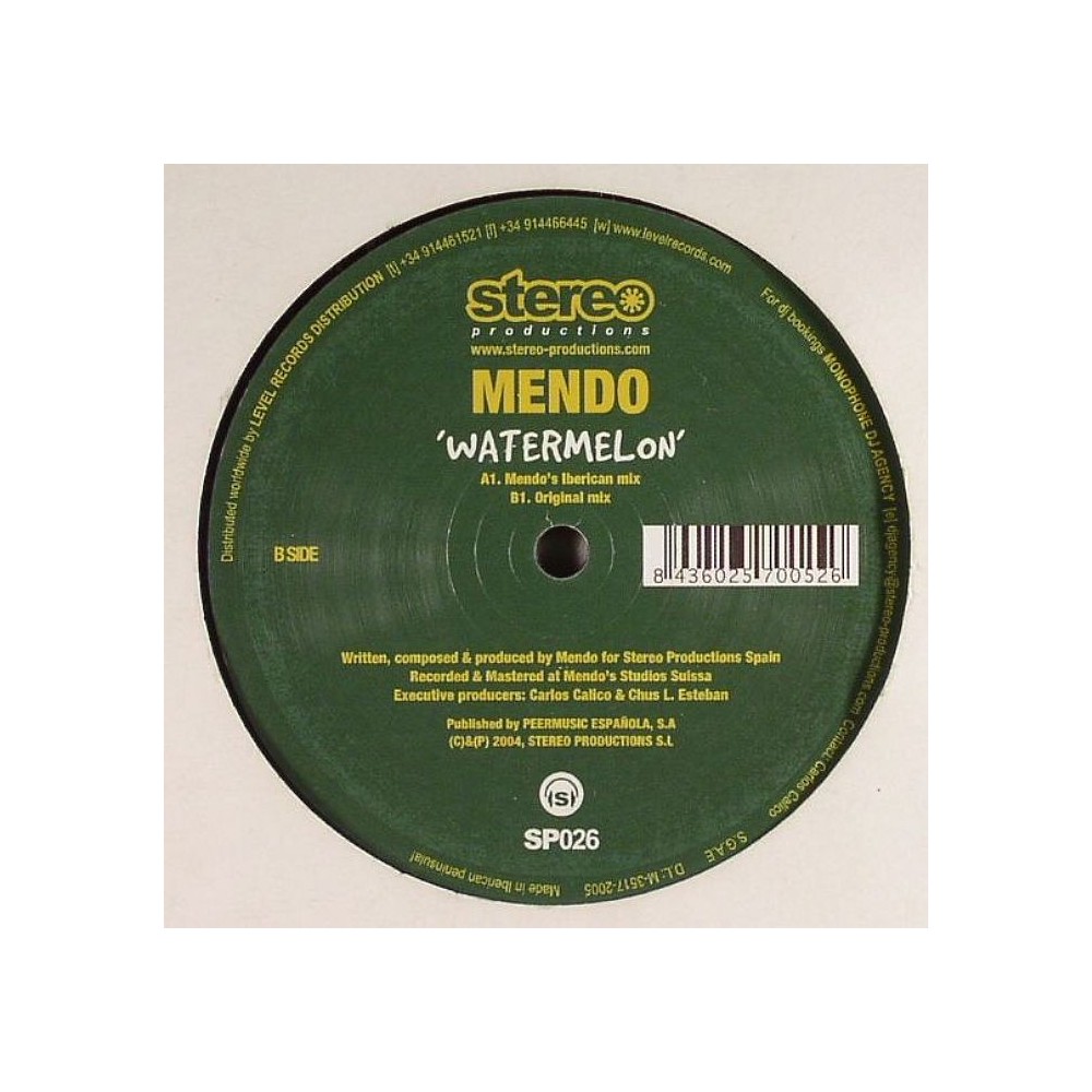 Mendo ‎– Watermelon