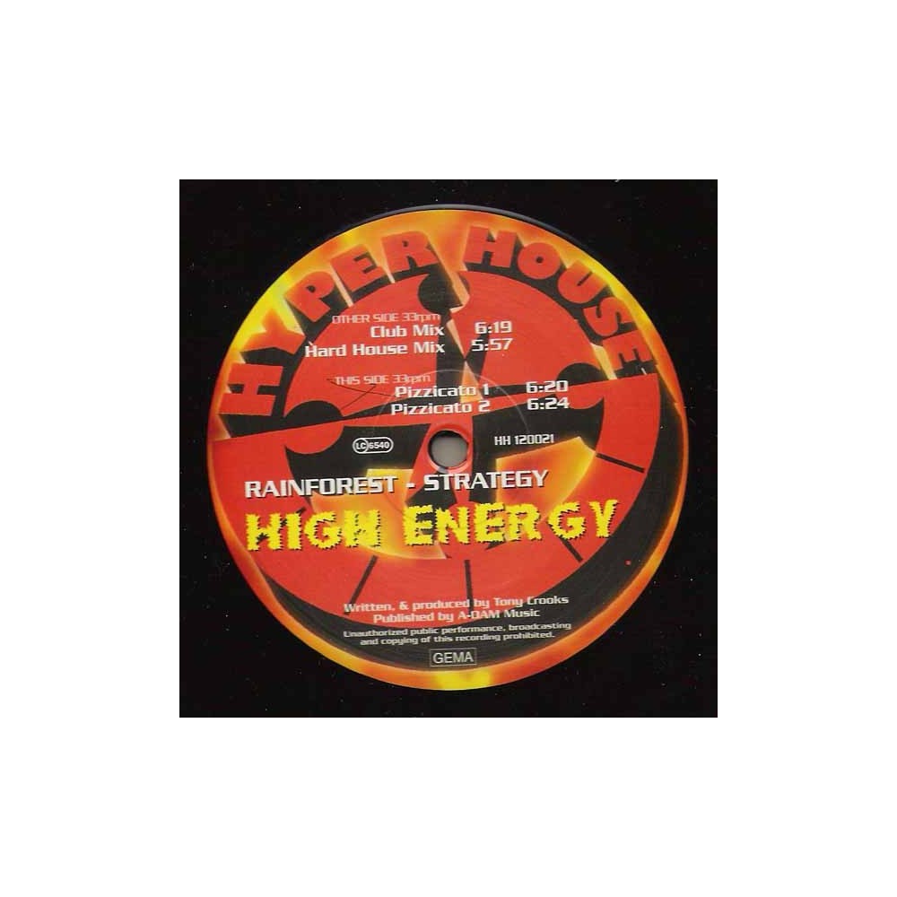 Strategy ‎– High Energy 