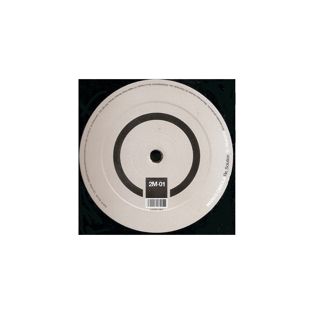 Marco Carola ‎– Re_Solution