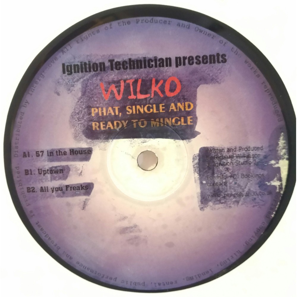 Iition Technician Presents Wilko ‎– Phat, Single & Ready To Mingle (TECHNO)