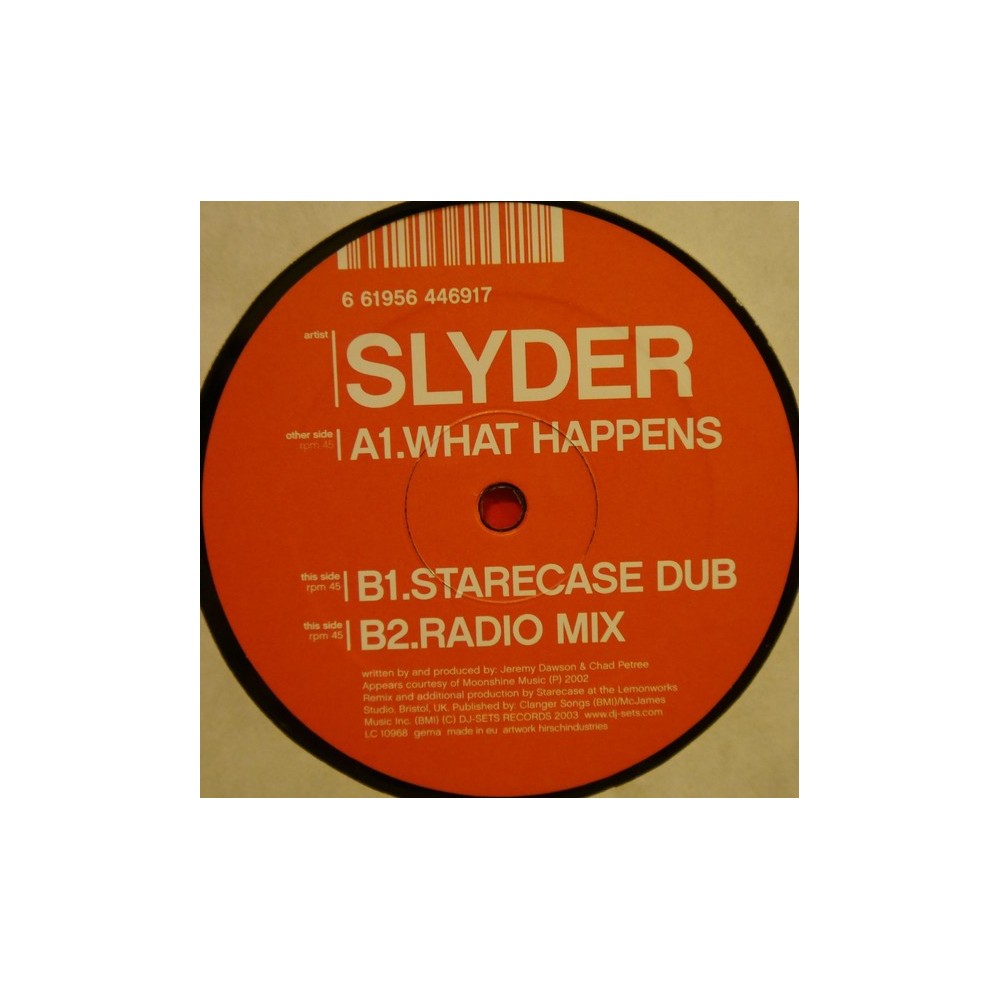 Slyder ‎– What Happens 