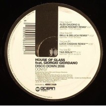 House Of Glass Feat. Giorgio Giordano ‎– Disco Down 2008 
