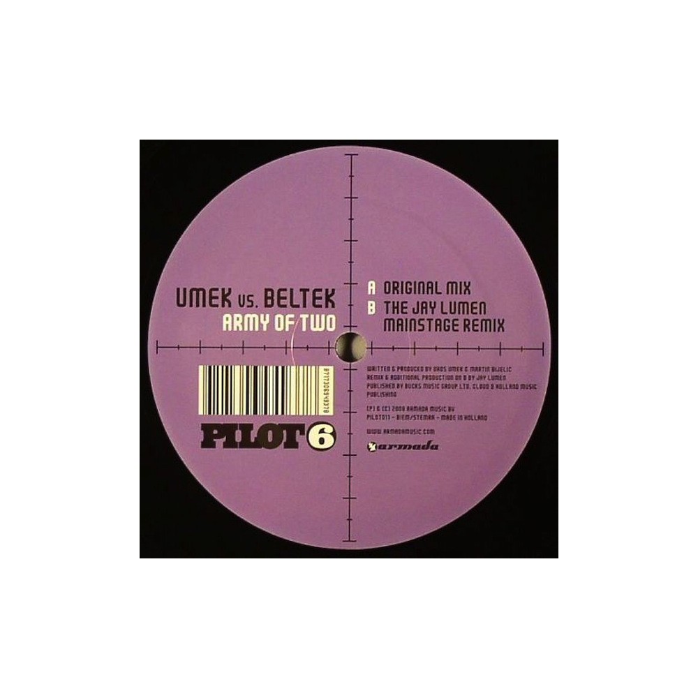 Umek Vs. Beltek ‎– Army Of Two