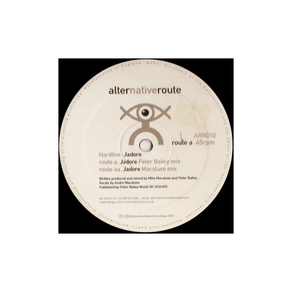 Hardline ‎– Jadore 