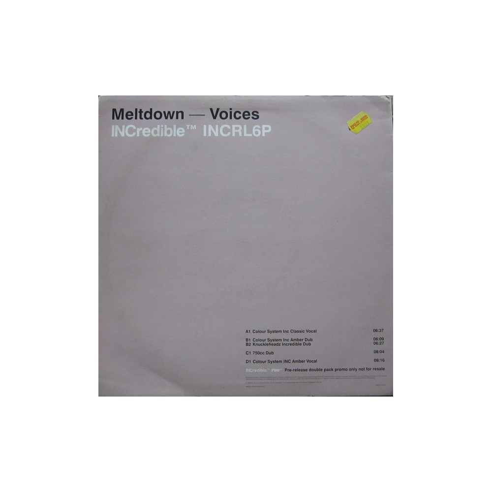 Meltdown ‎– Voices