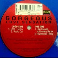 Gorgeous ‎– Love Sensation (Remixes) 
