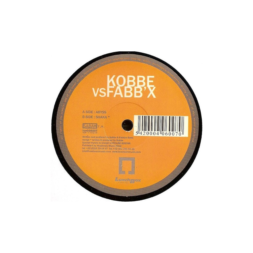 Kobbe vs. Fabb'X ‎– Abyss 