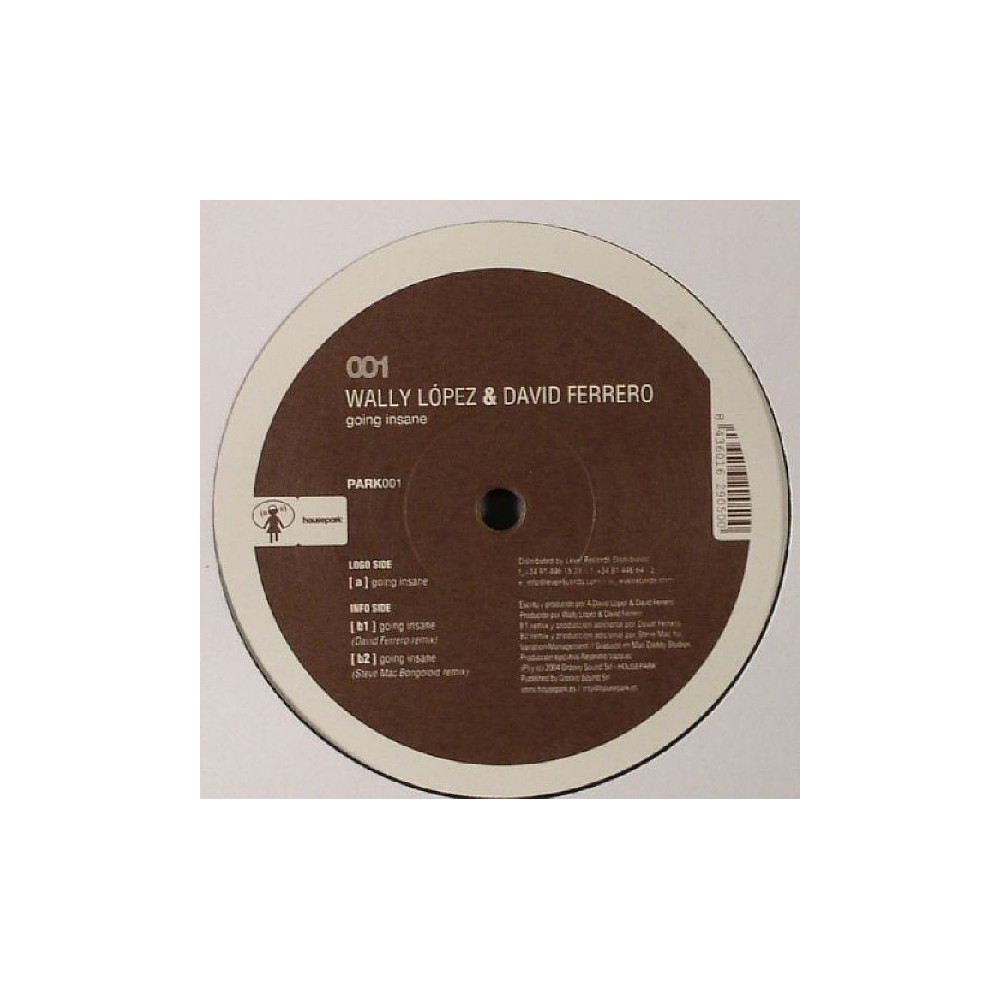 Wally López & David Ferrero ‎– Going Insane 