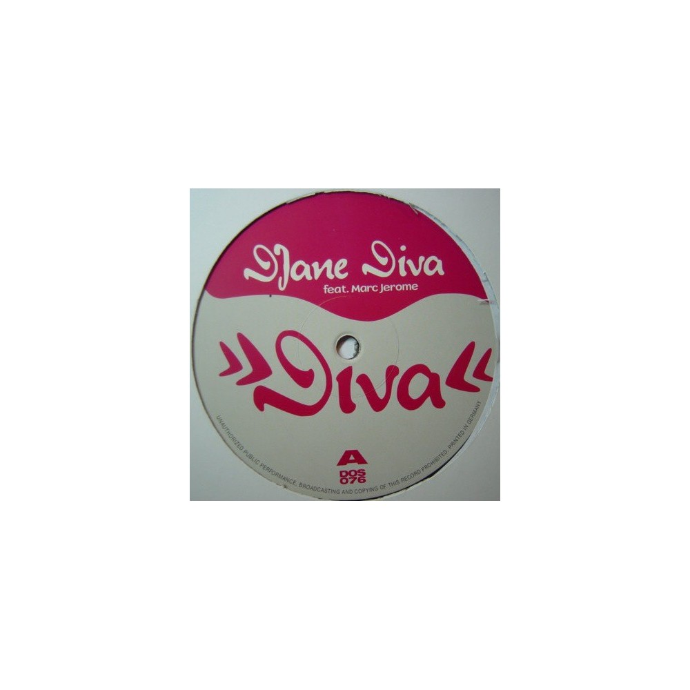 DJane Diva Feat. Marc Jerome ‎– Diva 