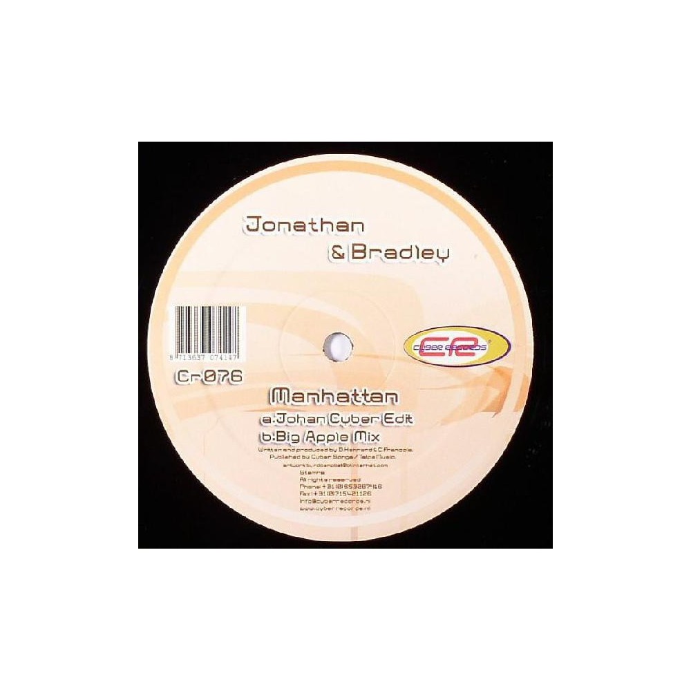 Jonathan & Bradley ‎– Manhattan