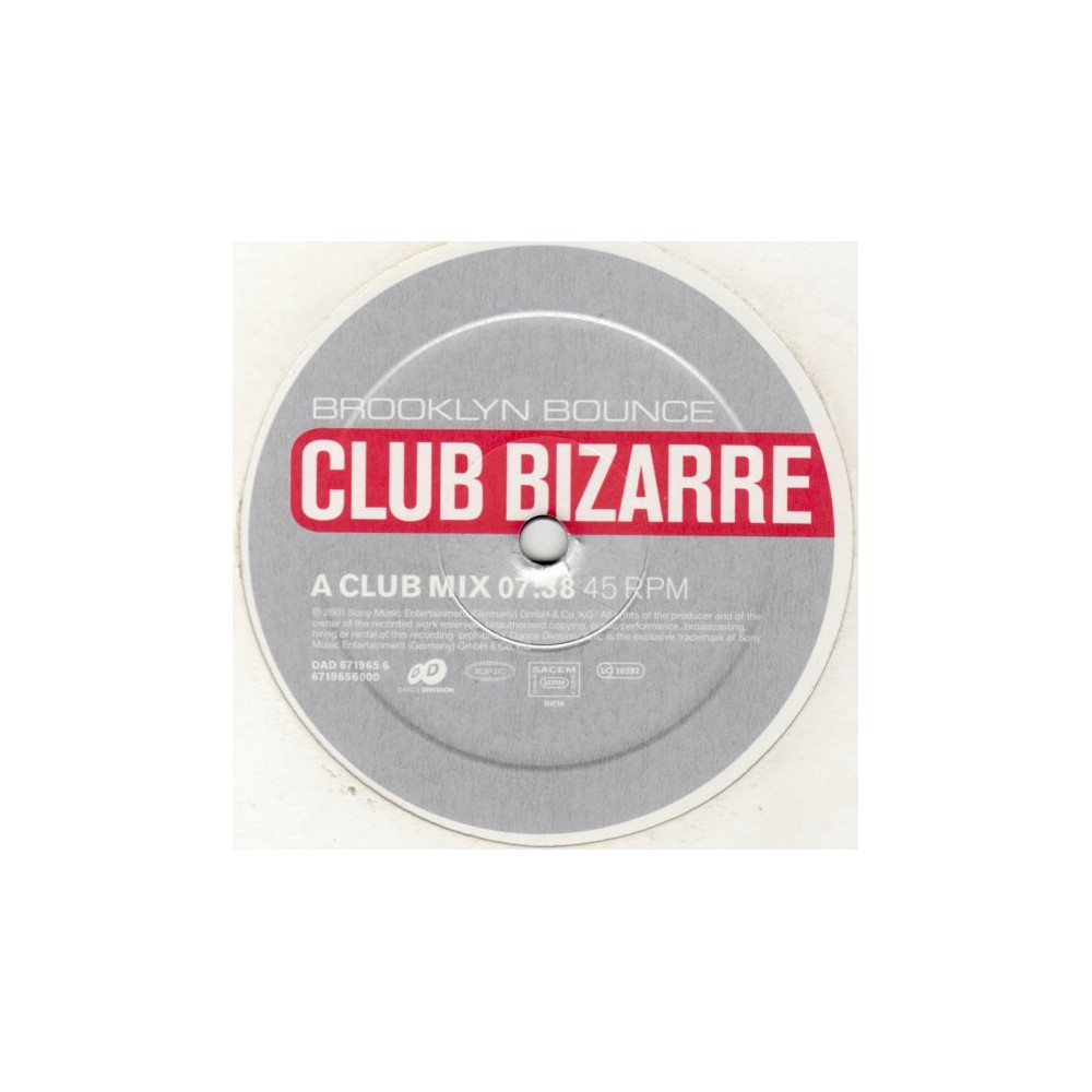 Brooklyn Bounce - Club Bizarre(CABRA REMEMBER¡¡)