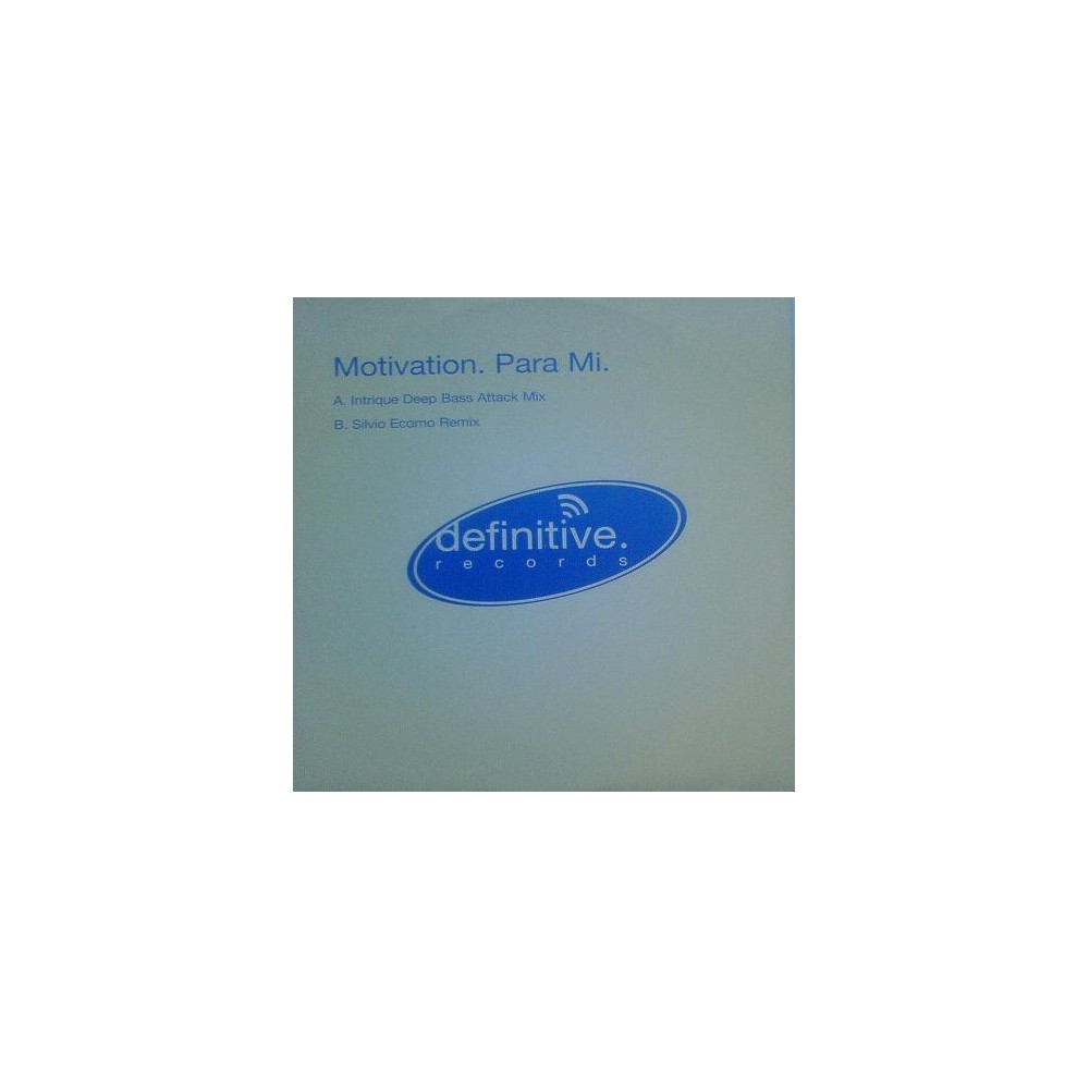 Motivation ‎– Para Mi 