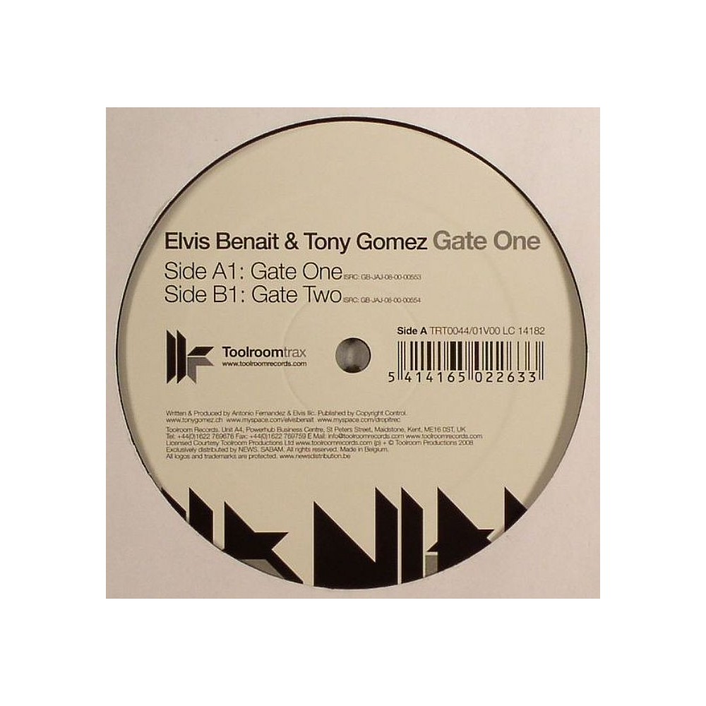 Elvis Benait & Tony Gomez ‎– Gate One