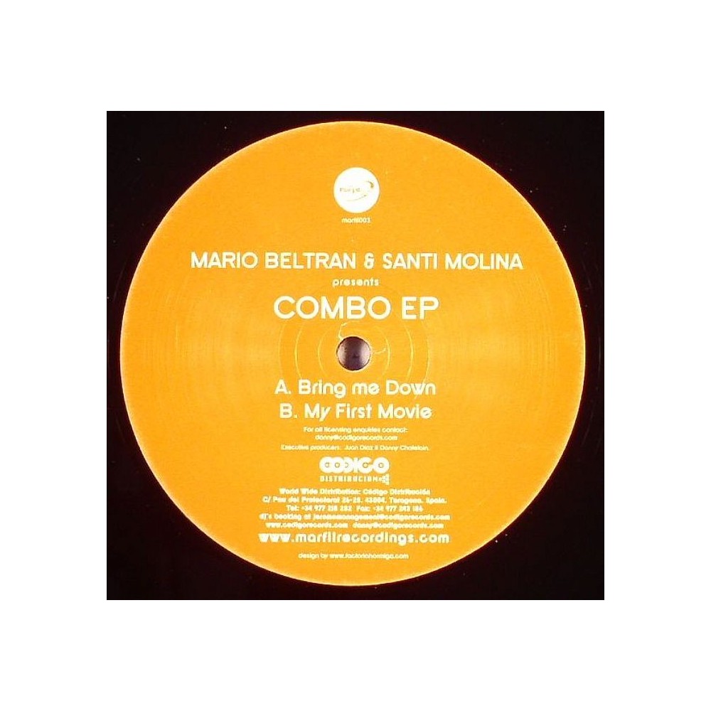 Mario Beltran & Santi Molina ‎– Combo EP 