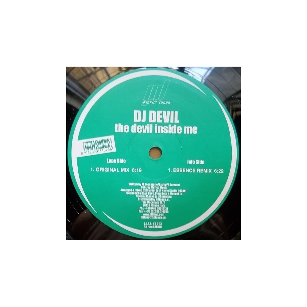 DJ Devil ‎– The Devil Inside Me