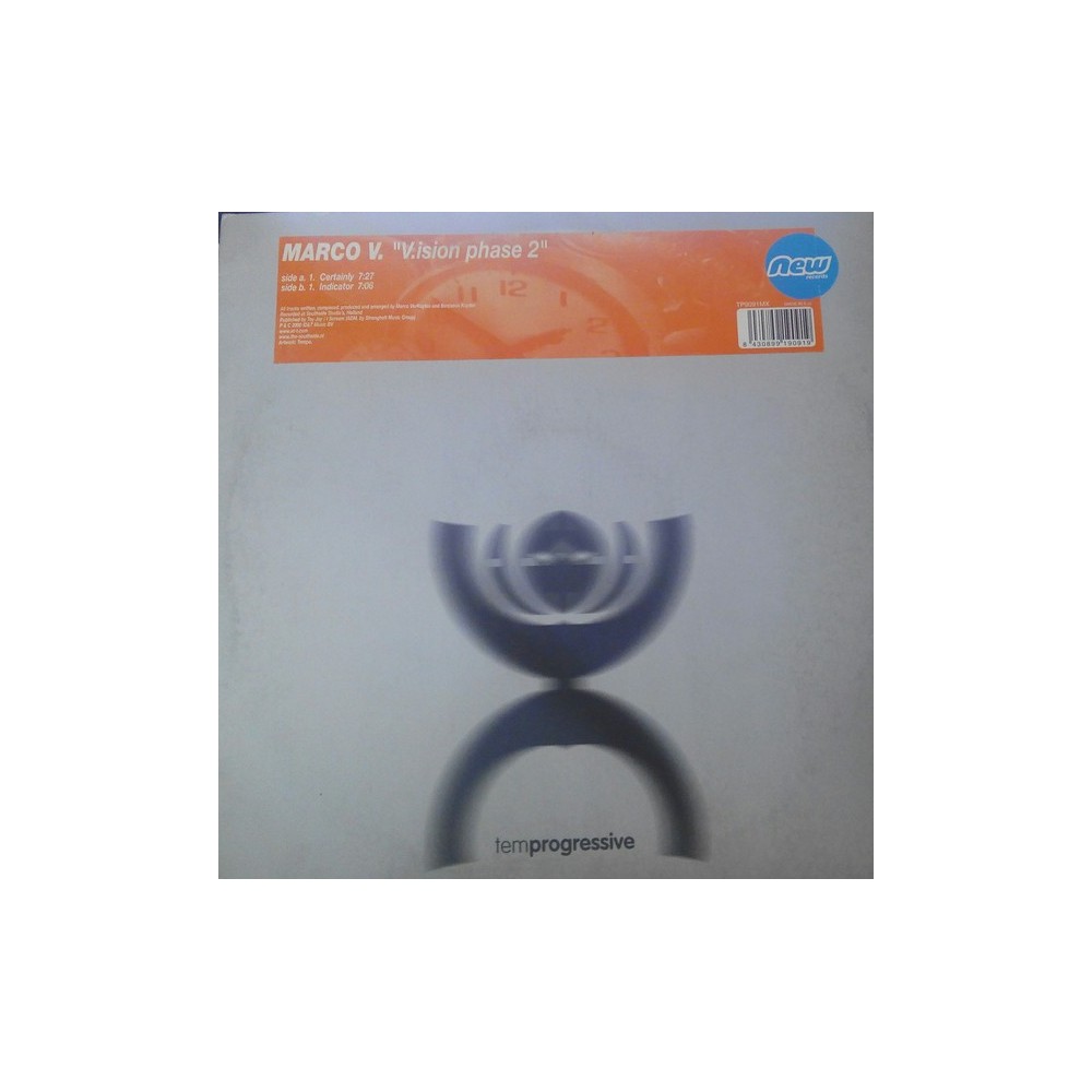 Marco V – Vision (Phase Two) (PROGRESSIVE TECHNO)