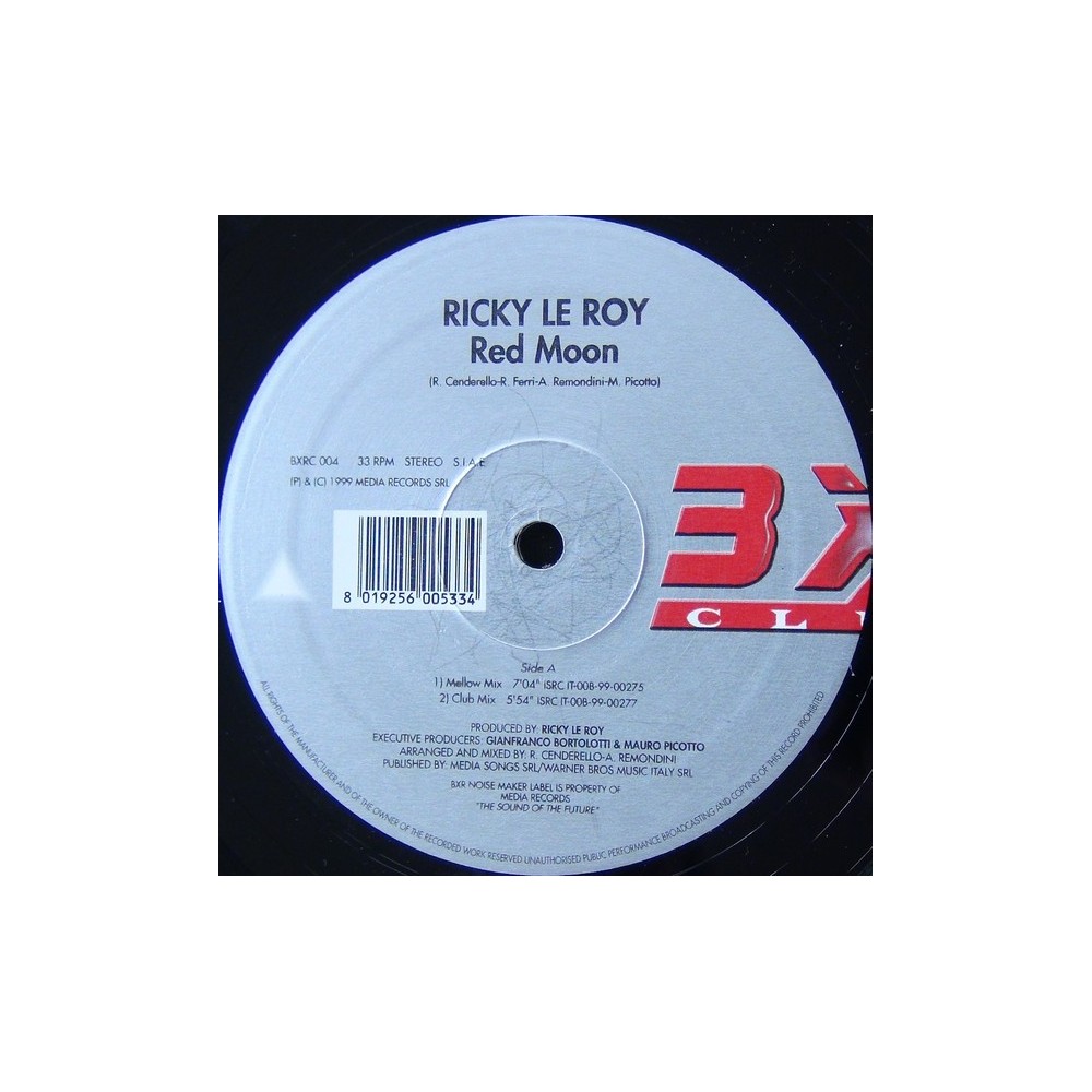 Ricky Le Roy ‎– Red Moon 
