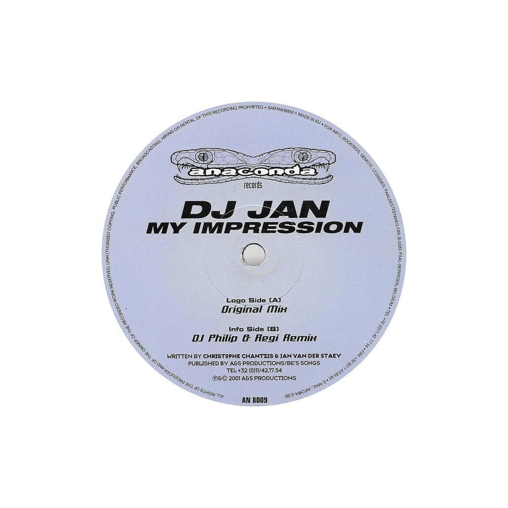 DJ Jan ‎– My Impression