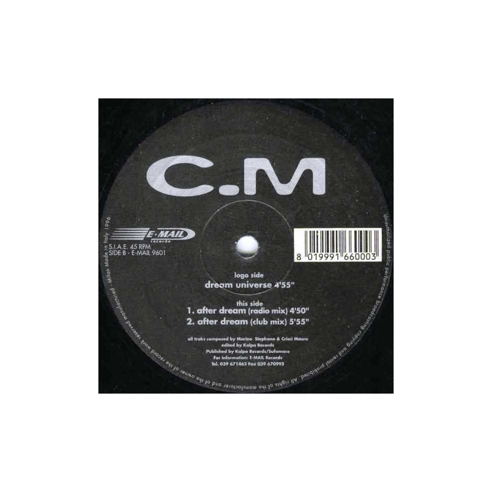 CM ‎– Dream Universe (E-MAIL RECORDS)