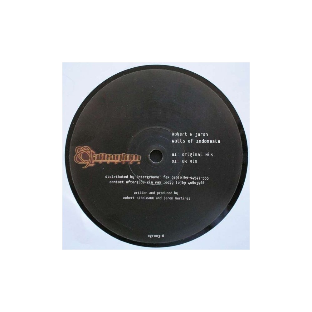 Robert & Jaron ‎– Walls Of Indonesia 