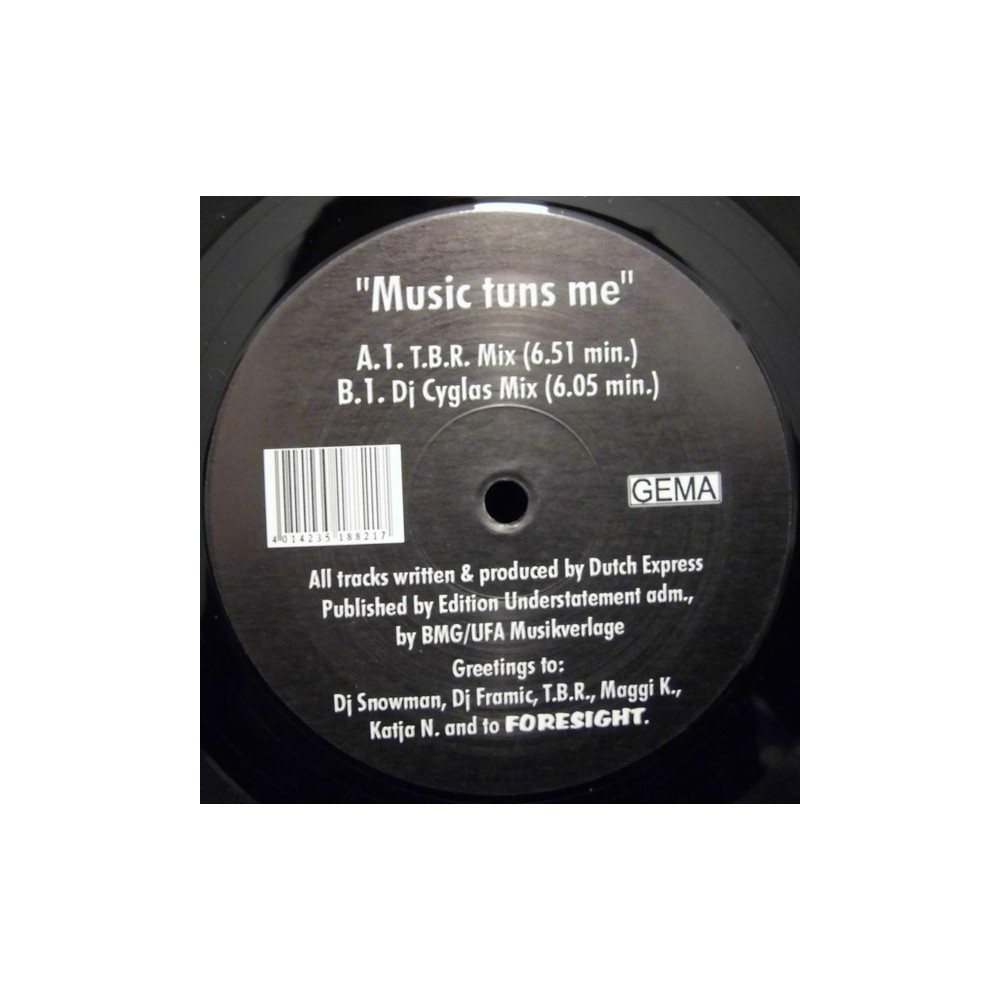 Dutch Express ‎– Music Tuns Me